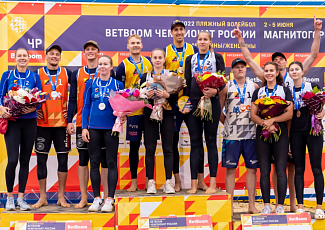 Этап Чемпионата России по пляжному волейболу в Магнитогорске!